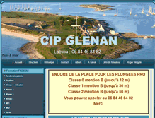 Tablet Screenshot of cip-glenan.fr